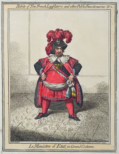 Maniac Ravings, or Little Boney in a Strong Fit, 1805 by James Gillray